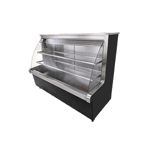Vitrina Refrigerada Vidrio Curvo 1.5 mt Cousiño