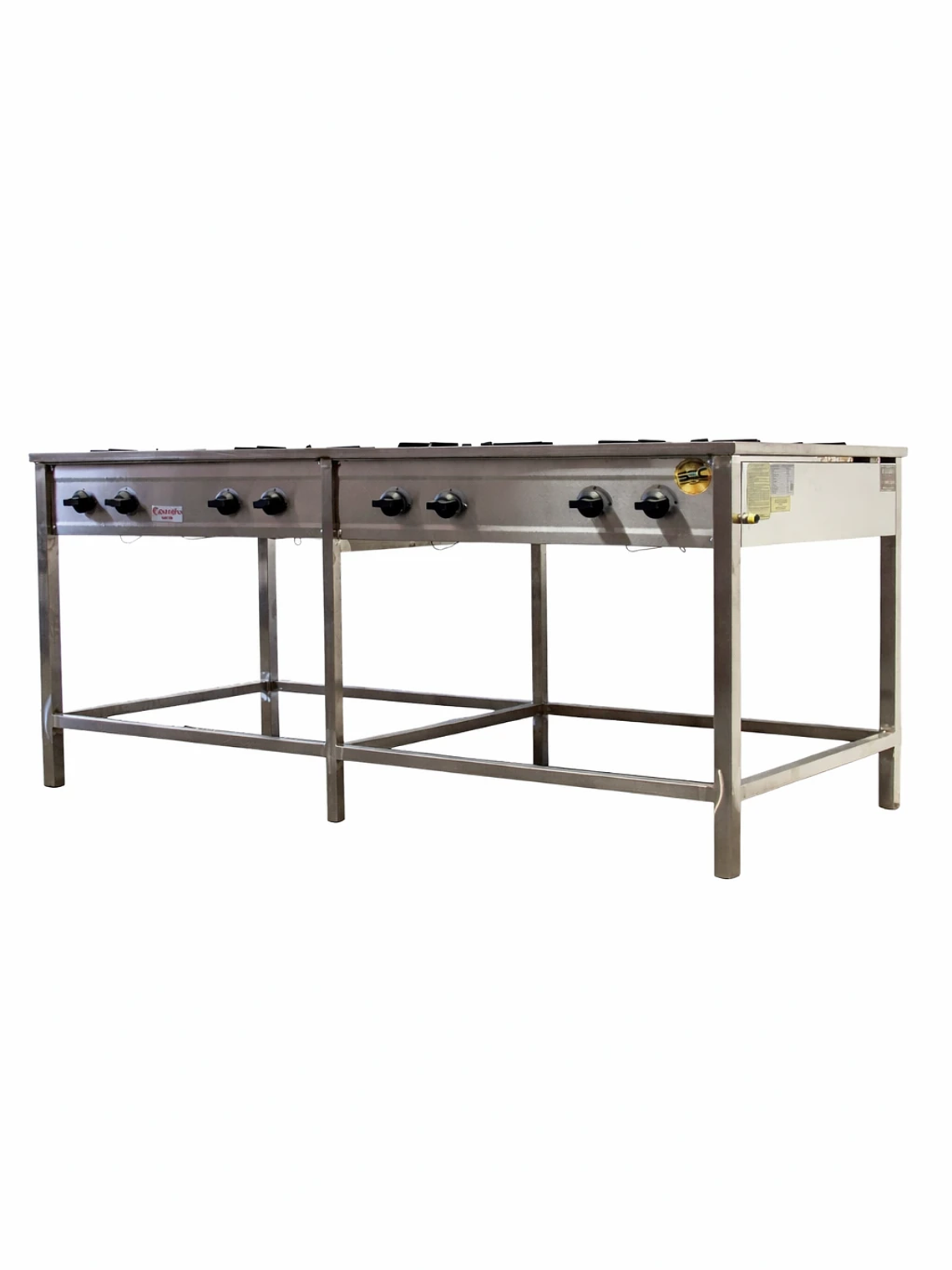 Anafe a Gas 8 Platos con Parrillas de Fierro Fundido 34×34 cm Cousiño 1