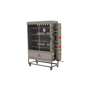 Asadora de pollo industrial 4 espadas Progas