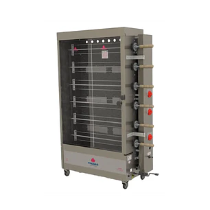 Asadoras de Pollo Industrial 6 Espadas Progras