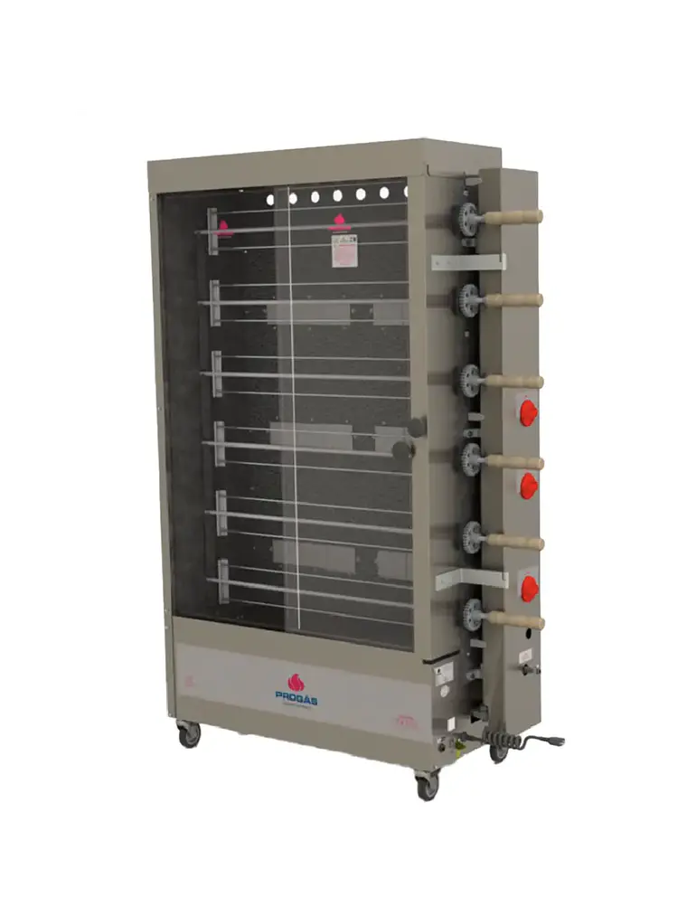 Asadoras de Pollo Industrial 6 Espadas Progras 1