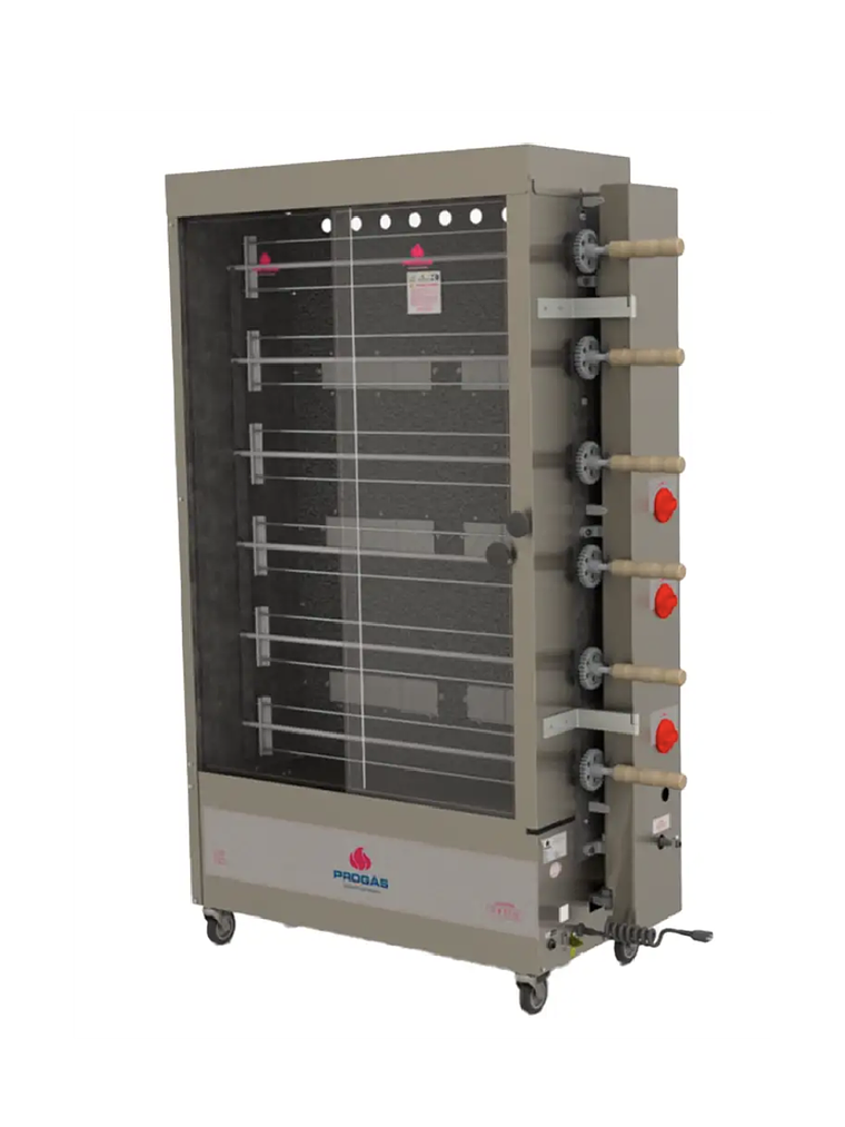 Asadoras de Pollo Industrial 6 Espadas Progras 1