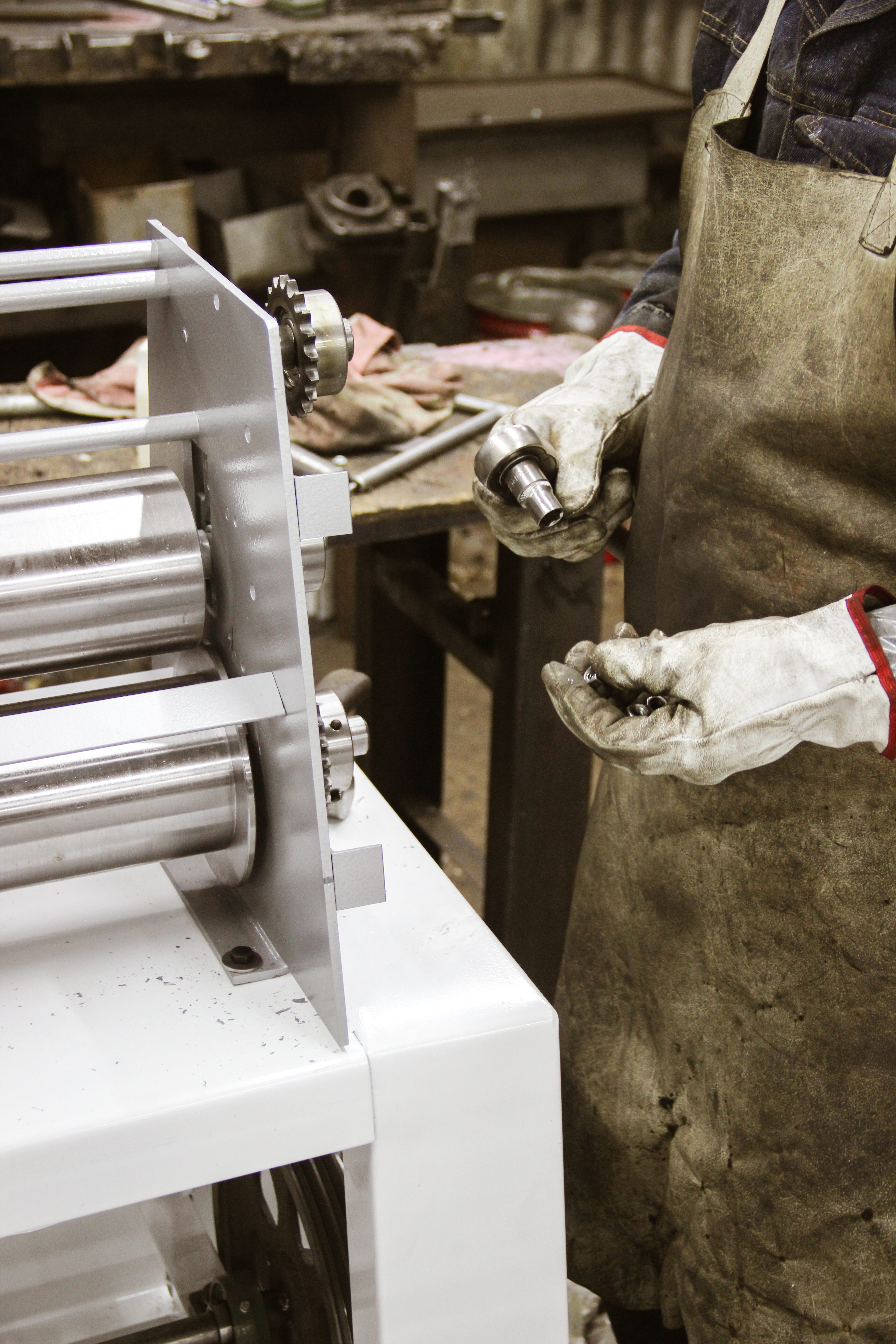 La Técnica del Arte con la Sobadora de Masa