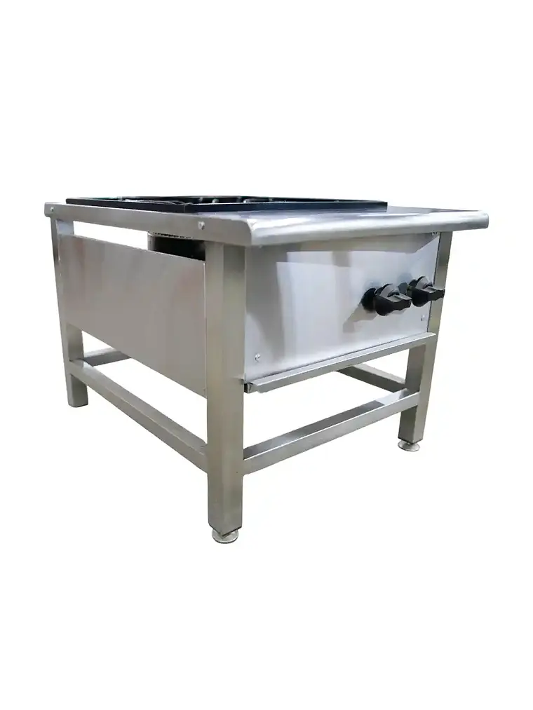 Anafe a Gas 1 Plato con Parrillas de 49×49 cm Cousiño 5
