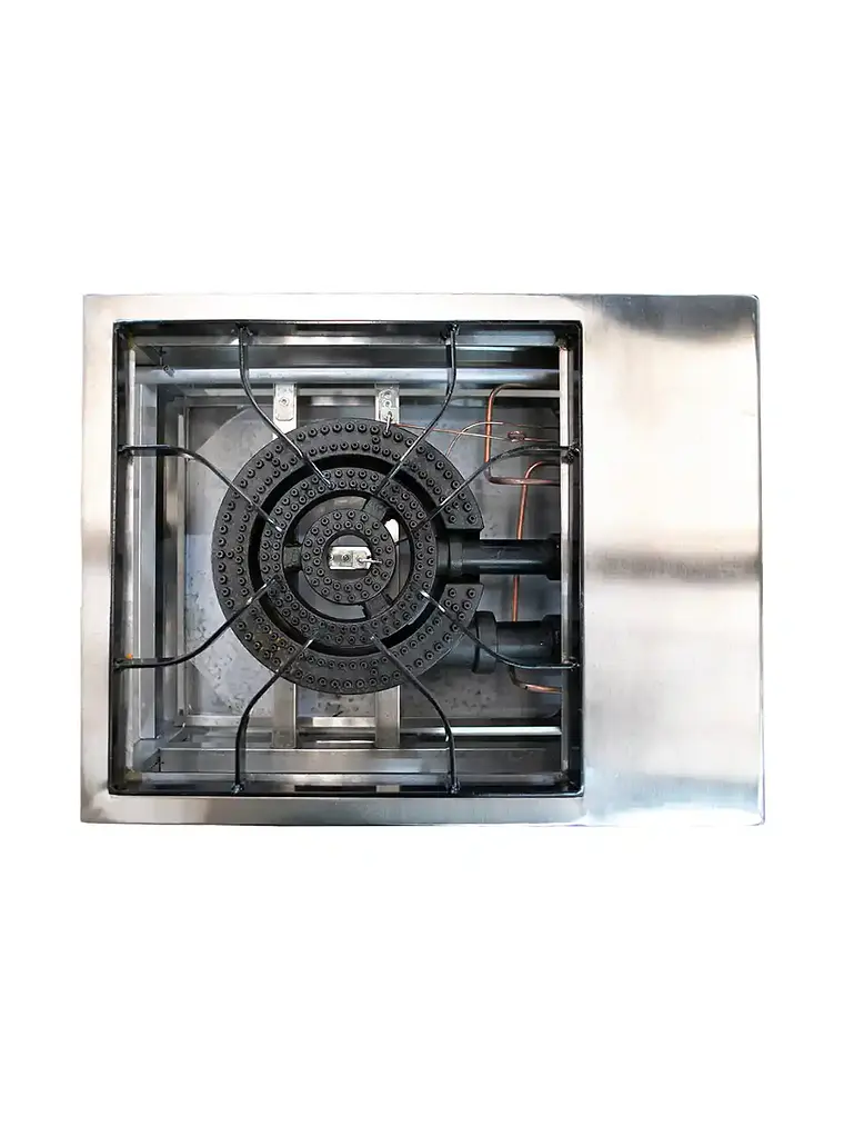 Anafe a Gas 1 Plato con Parrillas de 49×49 cm Cousiño 3