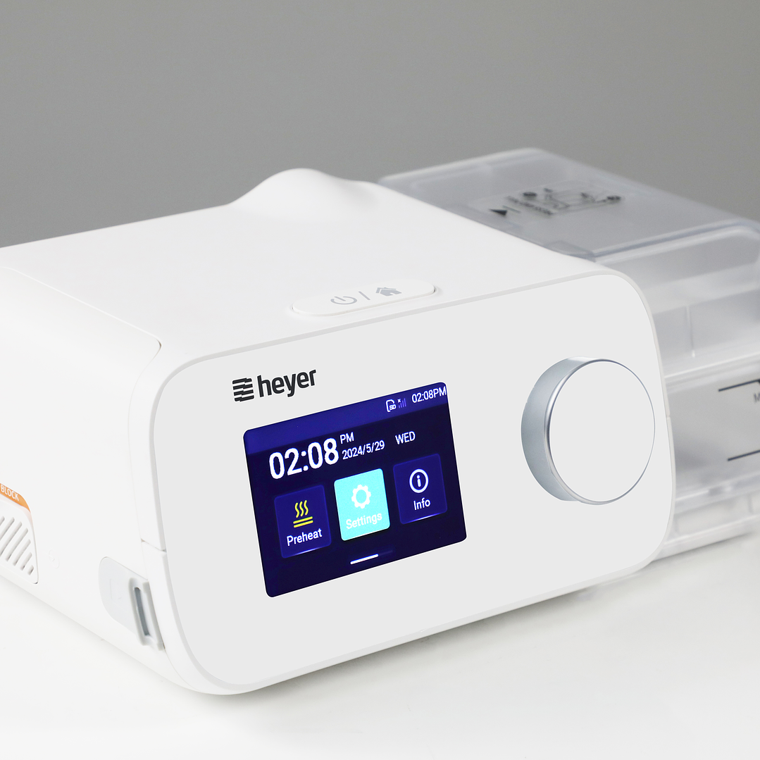 AUTO CPAP HEYER LUVAR E COMPLETO  1