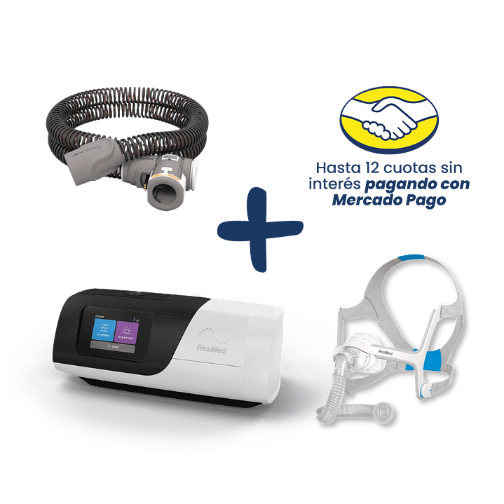 PACK PROMOCIONAL AUTOSET AIRSENSE 11 RESMED + MASCARA NASAL N20 1