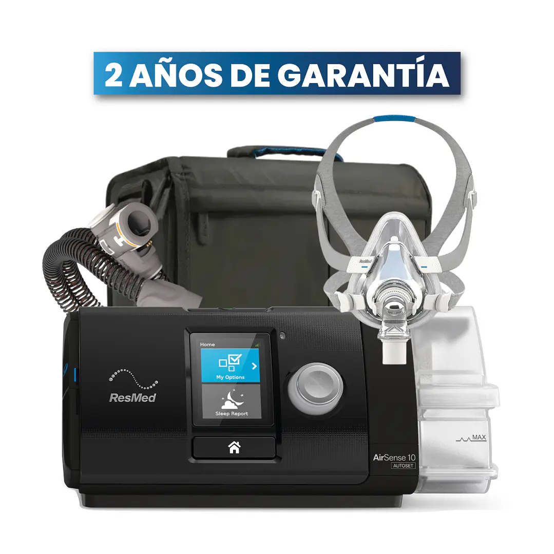 PACK PROMOCIONAL AUTOSET AIRSENSE S10 RESMED + MASCARA  F20 1