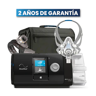 PACK PROMOCIONAL AUTOSET AIRSENSE S10 RESMED + MASCARA  F20