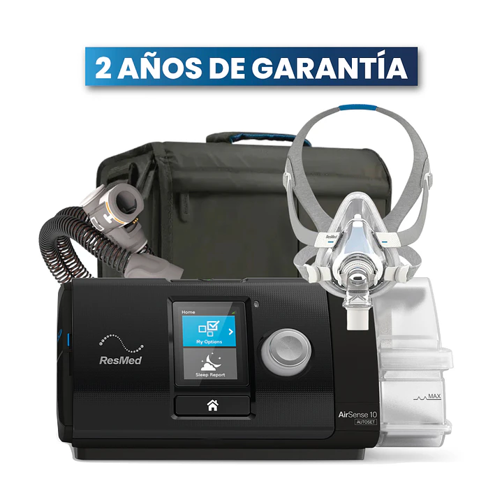 PACK PROMOCIONAL AUTOSET AIRSENSE S10 RESMED + MASCARA  F20 1
