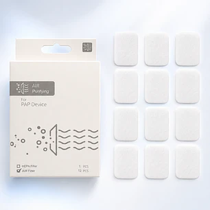 PACK 12 FILTROS AUTO CPAP / BIPAP HEYER E 