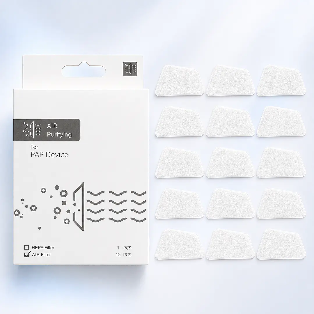 PACK 12 FILTROS AUTO CPAP HEYER LUVAR / CPAP AEONMED  1