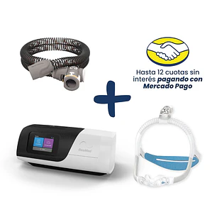 PACK PROMOCIONAL AUTOSET AIRSENSE 11 RESMED + MASCARA NASAL N30I