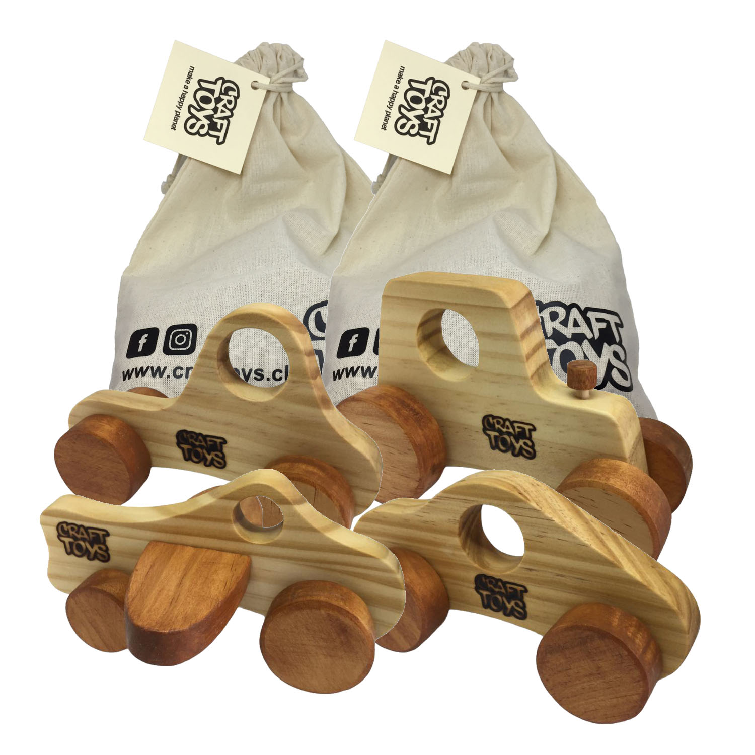 PACK 1 Set de Transportes CRAFTTOYS