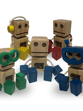 Set 5 WoodFriends CRAFTTOYS Color