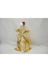 C14704- Garrafa licor beirão no saco dourado