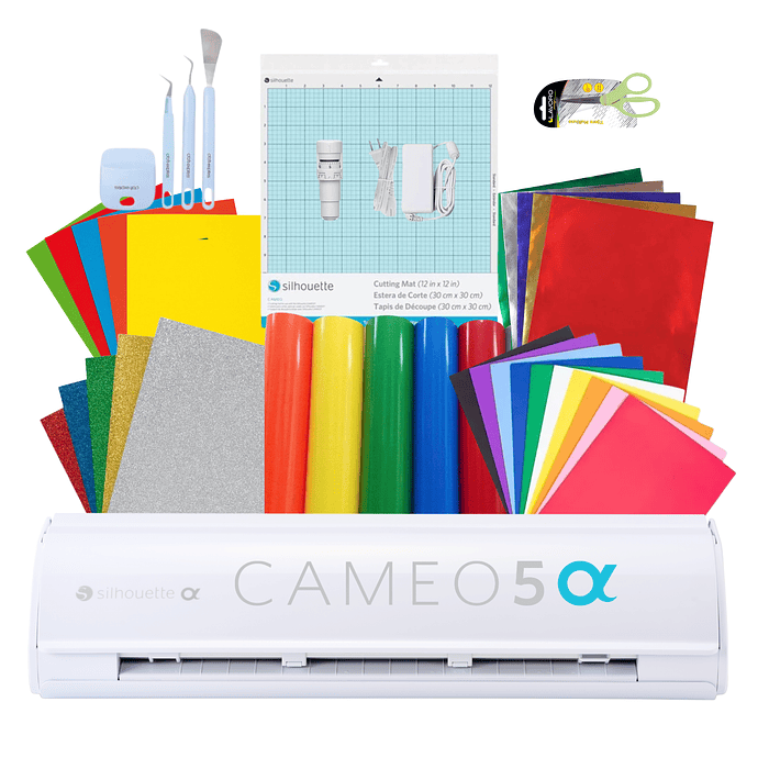 Kit Papelería Silhouette CAMEO5α White (Alpha) PREVENTA 1
