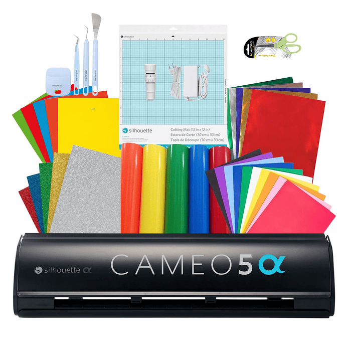 Kit Papelería Silhouette CAMEO5α Black (Alpha) PREVENTA 1