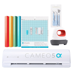 Kit inicio Silhouette CAMEO5α White (Alpha) + Plancha Mini PREVENTA