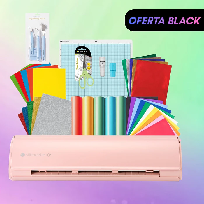 Kit Papelería Silhouette CAMEO5α Pink (Alpha)  1