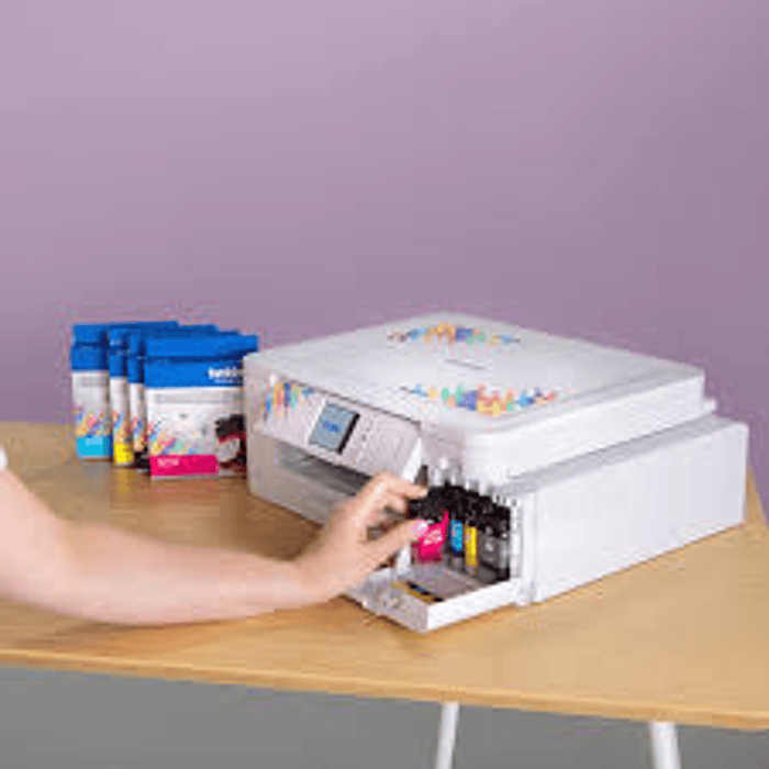 Kit inicio Silhouette Cameo 5α White + Impresora Brother + Estampadora 20cmX30cm 4