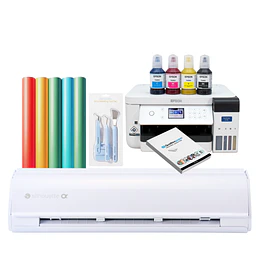 Kit Inicio CAMEO5α White (Alpha) + Impresora F170 + Resma Sublimación 