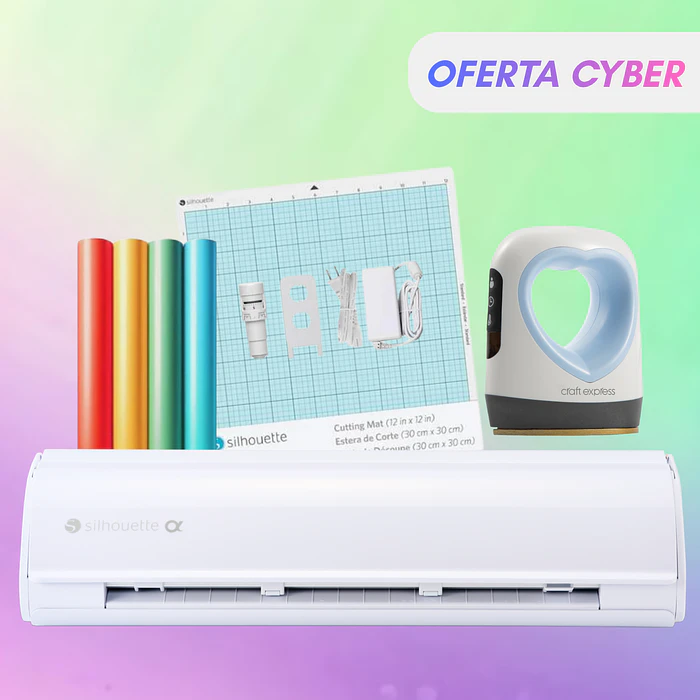 Silhouette CAMEO5α White (Alpha) + Plancha Mini  1