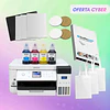 IMPRESORA EPSON F170 + KIT SUBLIMACION 1