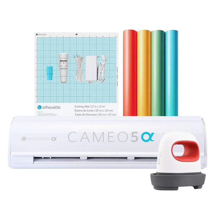 Silhouette CAMEO5α White (Alpha) + Plancha Mini  1