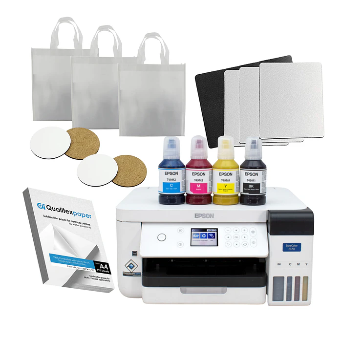 IMPRESORA EPSON F170 + KIT SUBLIMACION 1