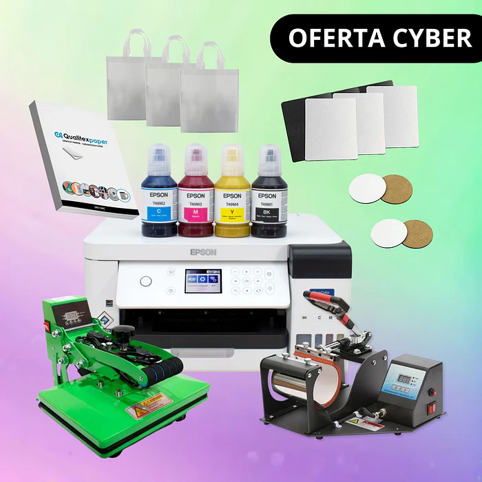 Kit Emprendedor Sublimación + Impresora Epson F170 1