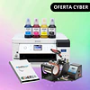 IMPRESORA SUBLIMACION EPSON F170 + MAQUINA DE TAZONES 1