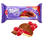 Bolachas Milka Jaffa Framboesa 