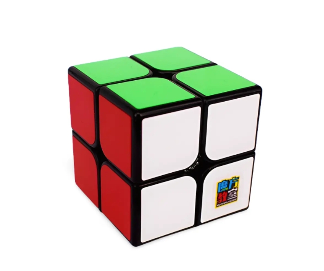 Cubo 2x2 bordes negros