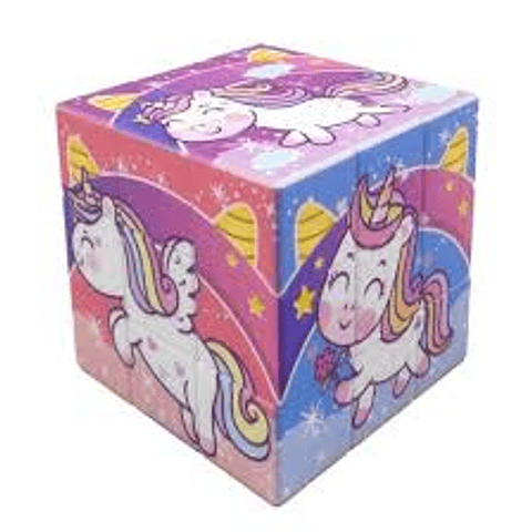 Cubo 3x3 unicornio