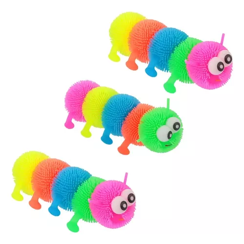 Squishie Gusano con Luz