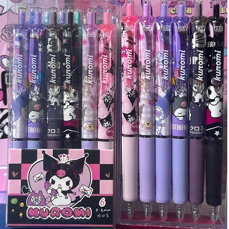 Set Lapices Kuromi 6pcs