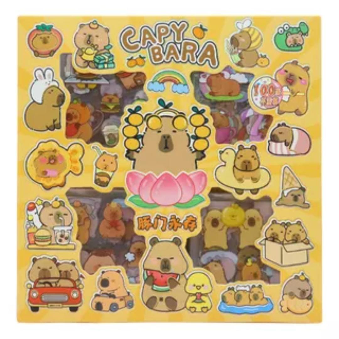 Stickers Capibara 100pcs