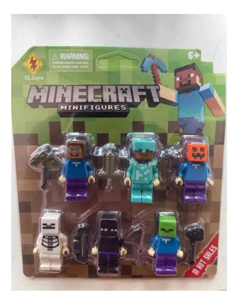 Set Mini Legos y/o Bloques Minecraft