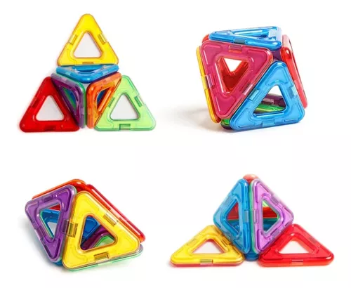 Bloques Magnéticos Triangular 8pcs