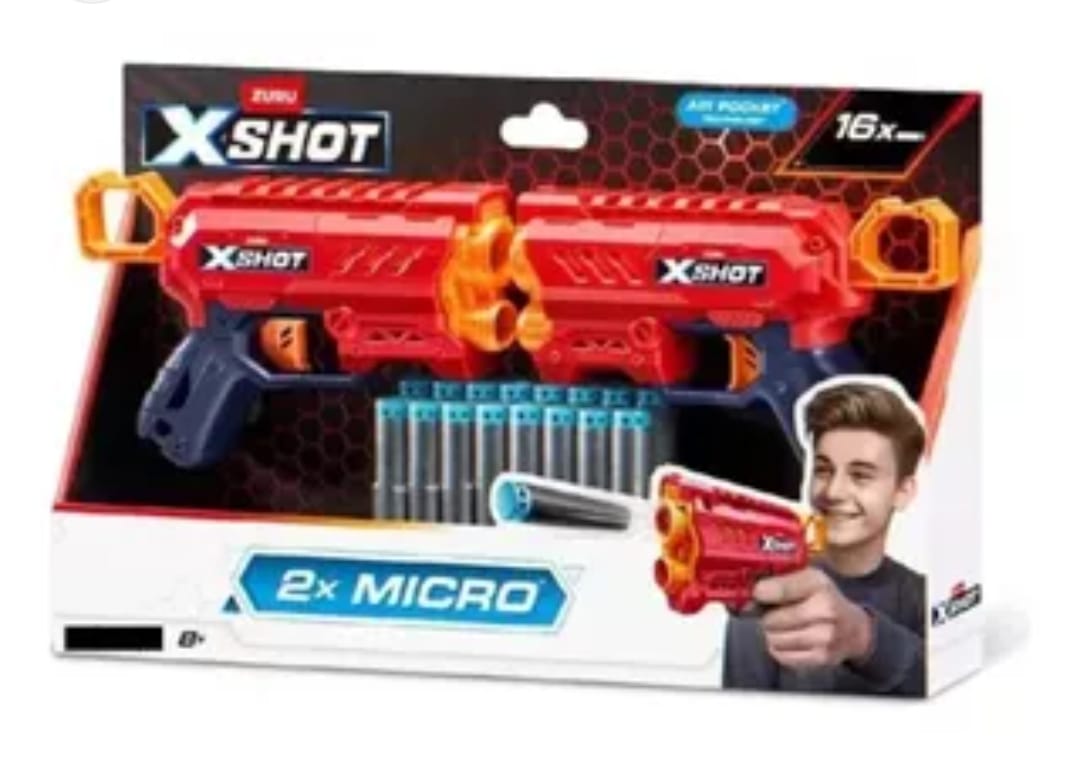 Pistola Attacker doble 12pcs