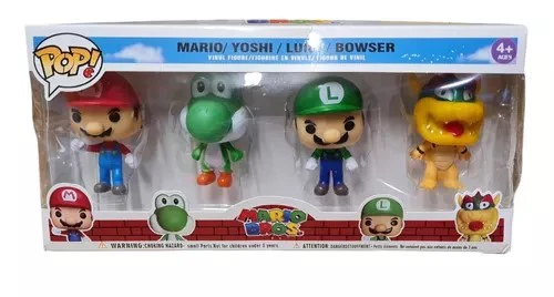 Funko Pop! Mario Bros Set 4pcs