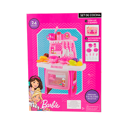 Set Cocina Barbie 65cm con luces y sonido