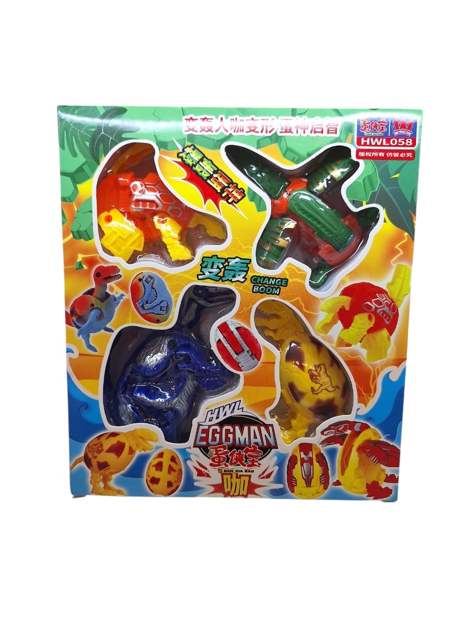 Huevos Dino-Transformer Eggman