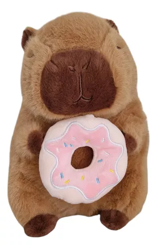 Peluche Capibara - Donuts 22 cm