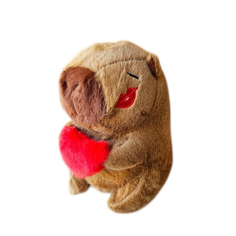 Peluche Capibara - Corazon - Amor 22 cm