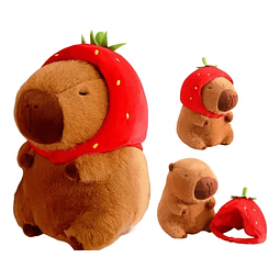 Peluche Capibara - Frutilla 20 cm