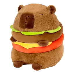 Peluche Capibara - Hamburguesa 32 cm