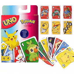 Juego de Cartas Uno Pokémon