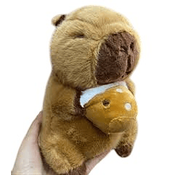 Peluche Capibara - Nuez 22cm